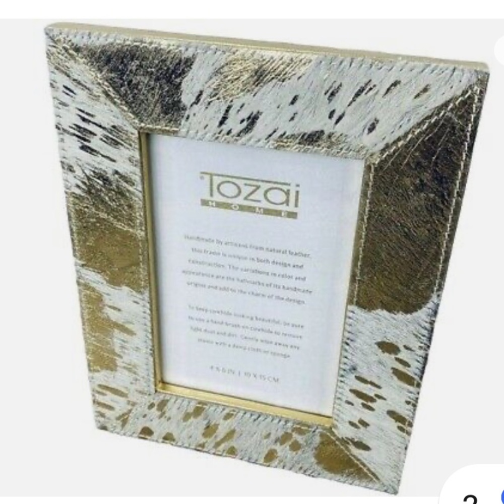 Tozai Home Cow Hair Picture Frame4x6